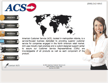 Tablet Screenshot of 1800acs.com
